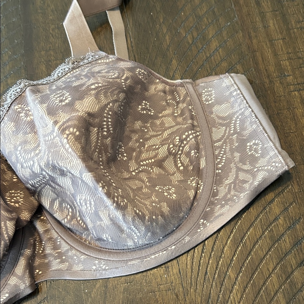 Soma Lace Bra in Taupe Size 38D - Picture 3 of 5
